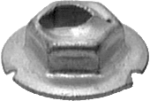 Metric Washer Type Self-Threading Nuts