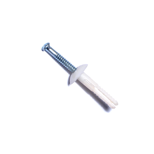 1/8 x .187 (.078-.109) Brazier Head Drive Pin Rivet Aluminium with  Stainless Steel 302 Pin