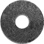 3/8X1-1/2 THICK FENDER WASHER BLK