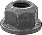 10-1.5MM FLANGE HEX LOCKNUT PHOS