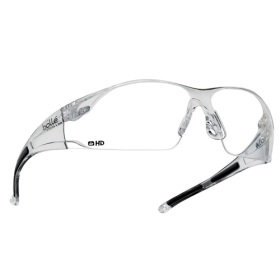 BOLLE RUSH SAFETY GLASSES HD CLEAR