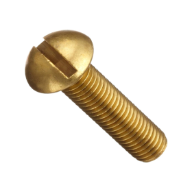 4-40X1/4 SLOT ROUND MACH SCREW BR