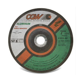 4.5 X 1/4 X 7/8 ALUMINUM GRINDING WHEEL