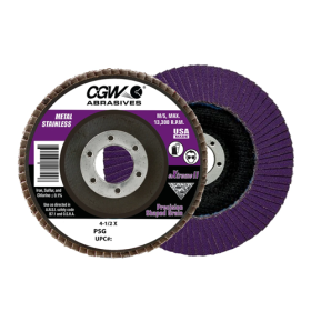 4.5 X 7/8  T29 80 GRIT CERAMIC FLAP DISC