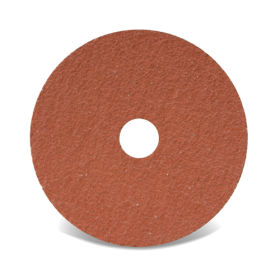 5 X 7/8 80 GRIT CERAMIC FIBER DISC