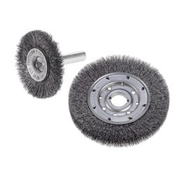 6 INCH CRIMP WIRE WHEEL BRUSH