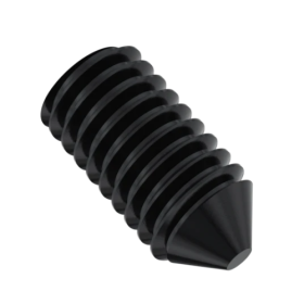 5/16-18X3/8 SOCKET SET CONE POINT BLK