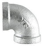 1/4 INCH 90 DEGREE ELBOW GALVANIZED