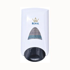 WHITE MANUAL FOAM SOAP DISPENSER