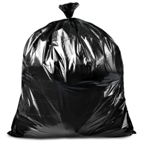 60 GALLON BLACK TRASH BAG LINER