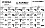 GM BODY BOLTS AND NUTS