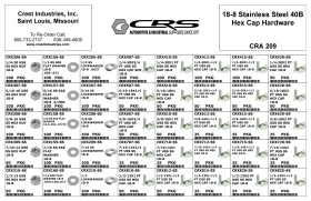 USS 18-8 STAINLESS ASSORTMENT 40 ITEMS