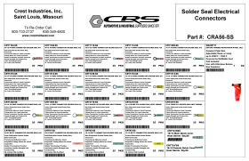 SOLDER SEAL CONNECTOR ASSORTMENT