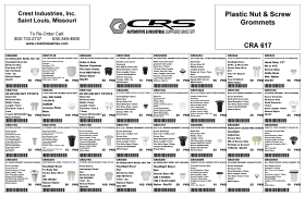 NUTS AND SCREW GROMMET