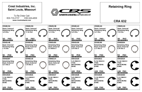 RETAINING RING ASSORTMENT