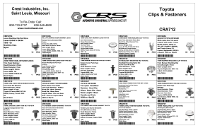 TOYOTA CLIP ASSORTMENT