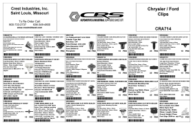 CHRYSLER FORD ASSORTMENT