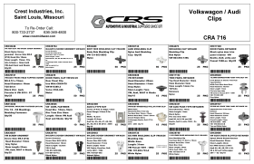 VOLKSWAGEN / AUDI ASSORTMENT