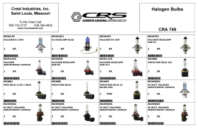 HALOGEN LIGHT BULBS