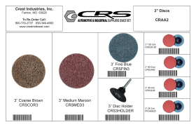 3in SURFACE COND & GRINDING DISC