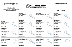HAIRPIN COTTER ASSORTMENT