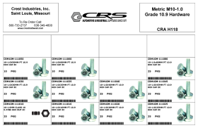 HEX CAP SCREW ASSORTMENT
