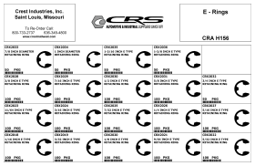 E-RING ASSORTMENT