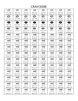 GRADE 8 USS HARDWARE 112 HOLE BIN PART B
