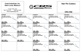 HAIR PIN COTTERS ASSORTMENT