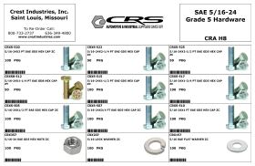 SAE 5/16-24 GRADE 5 HARDWARE