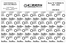 O-RINGS ASSORTMENT