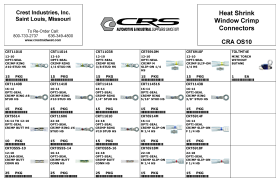 OPTI-SEAL CLEAR WINDOW CRIMP HEAT SHRINK