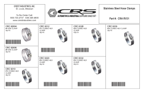 HOSE CLAMP ASSORTMENT STAINLESS STEEL