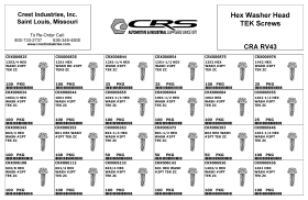 HEX SELF DRILLING SCREWS ZC