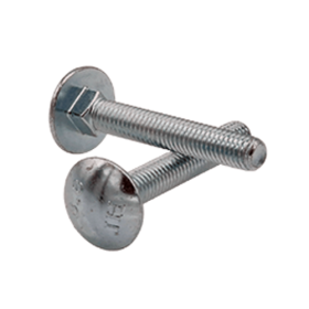 M12X25MM CARRIAGE BOLT 8.8 ZY