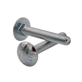 M12-1.75X100MM CARRIAGE BOLT 8.8 ZC