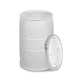 16 GALLON  HEAVY DUTY PLASTIC EMPTY DRUM