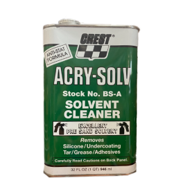 ACRY-SOLV QUART SOLVENT CLEANER