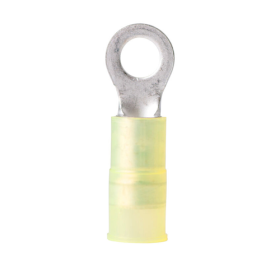 12-10 #6 YELLOW HEAT SHRINK RING CONN