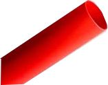 3/4x4" RED THIN WALL HEAT SHRINK TUBE