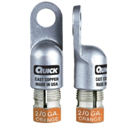 4 GA LUG 3/8 STUD COMPRESSION CONNECTOR