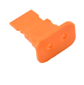 DT WEDGE LOCK 2 PLUG HOUSING ORANGE