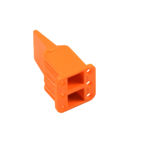 DTM WEDGE LOCK 6 PLUG ORANGE