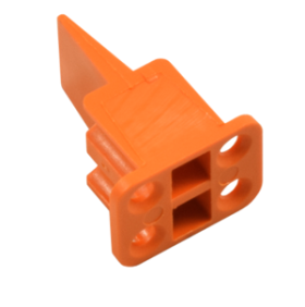 DTP WEDGE LOCK 4 PLUG ORANGE