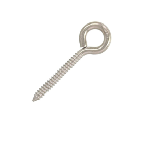 3/8X6 SCREW EYE BOLT ZINC  4-1/4 SHANK