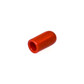 Vinyl Vacuum Cap Red For 1/4 Dia. Tube