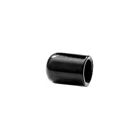 Vinyl Vacuum Cap Black For 3/8 Dia. Tube