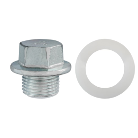 Oil Drain Plug-14mm Short Body w/ Gasket