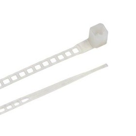 11IN  LADDER CABLE TIE-WHITE