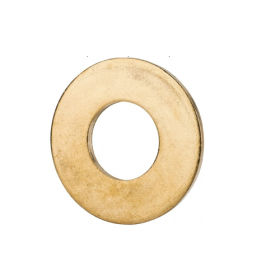 3/8  BRASS FLAT WASHER 7/8 OD